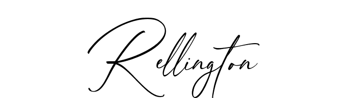 Rellington  Frei Schriftart Herunterladen