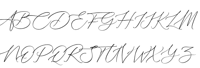 Rellington Font UPPERCASE