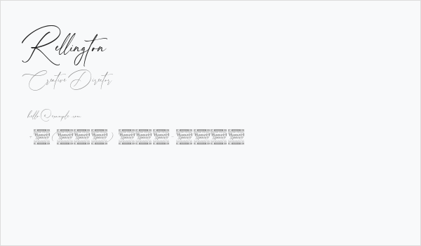 Rellington Business Card