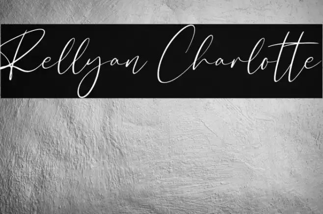 Rellyan Charlotte Font examples