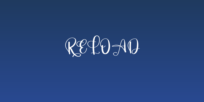 Reload Social Header