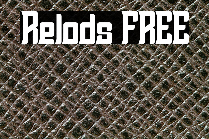 Relods FREE Example 3