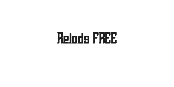 Relods FREE Logo