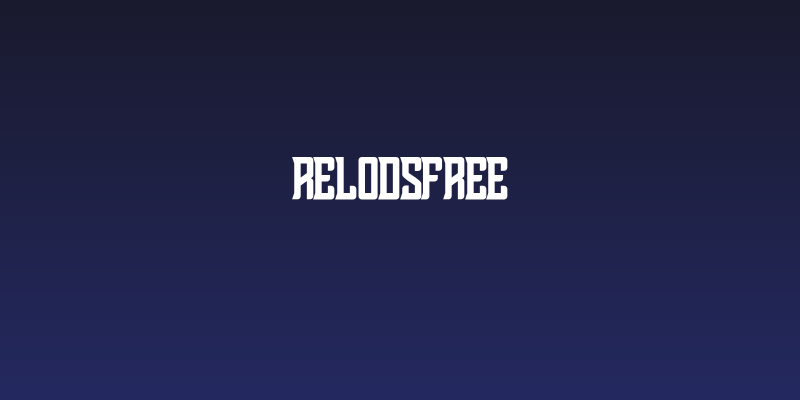 RelodsFREE Social Header