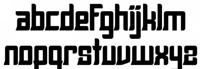 RelodsFREE フォント 小文字