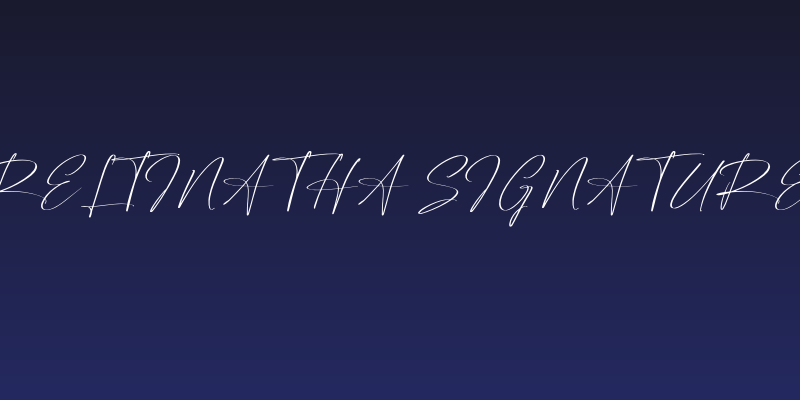 Reltinatha Signature Social Header