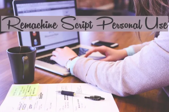 Remachine Script Personal Use Example 3