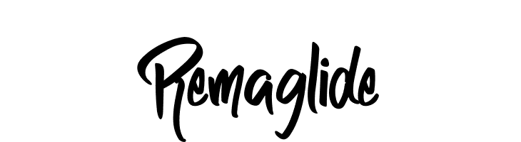 Remaglide  नि: शुल्क फ़ॉन्ट्स डाउनलोड