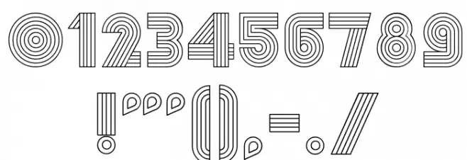 Remained Regular Font OTHER CHARS