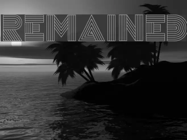 Remained フォント examples