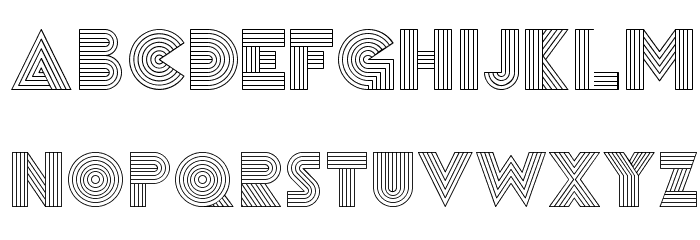Remained Font LOWERCASE