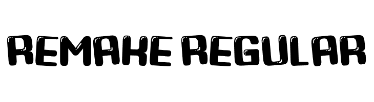Remake Regular  Frei Schriftart Herunterladen