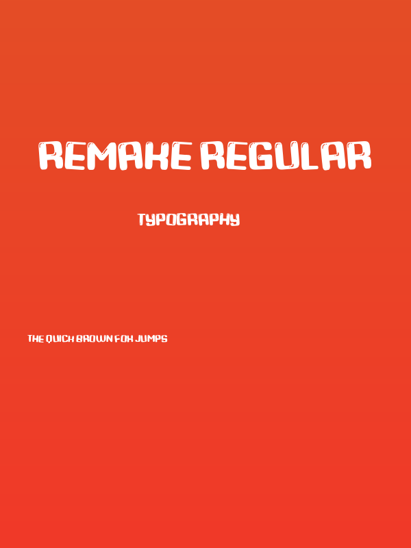 Remake Regular Poster