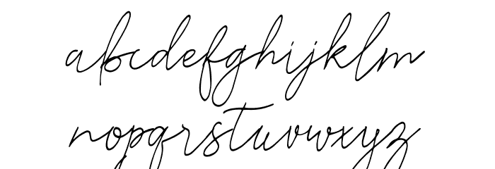 Reman Font LOWERCASE