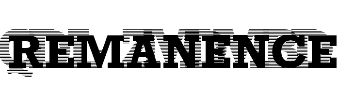 Remanence  Frei Schriftart Herunterladen