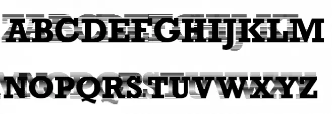 Remanence Schriftart Groß
