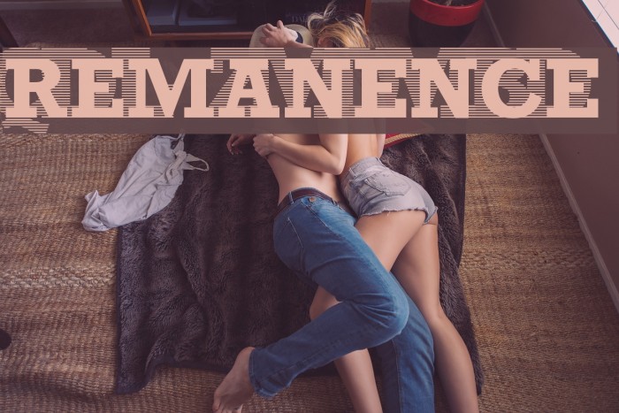 Remanence Font examples