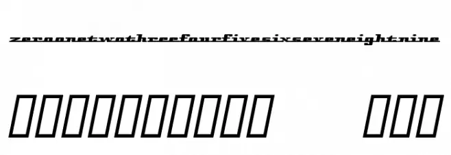 Remarcle Left Font OTHER CHARS