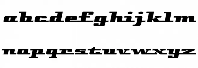 Remarcle Left Schriftart Kleinbuchstaben