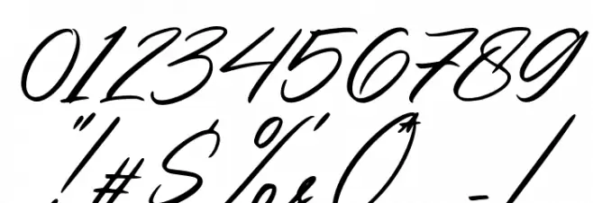 Rembank Font OTHER CHARS