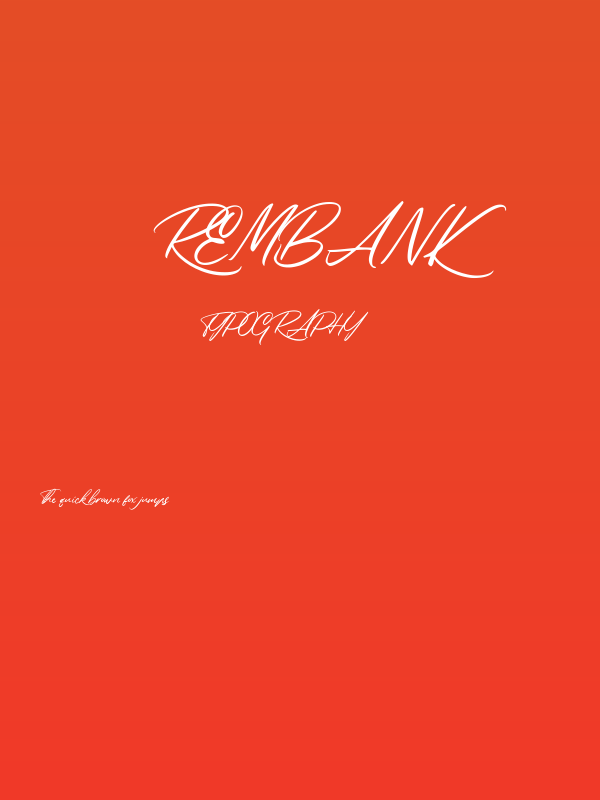 Rembank Poster