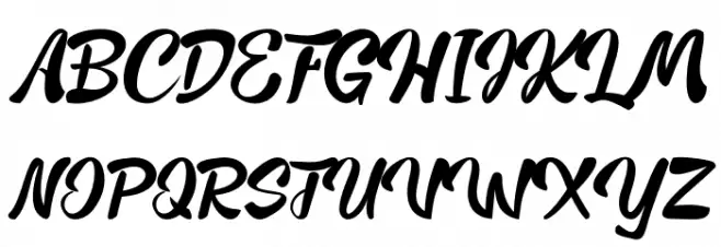 Rembow Schriftart Groß