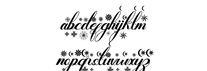 Rembullan Mallam Font LOWERCASE