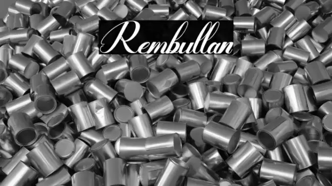 Rembullan Font examples