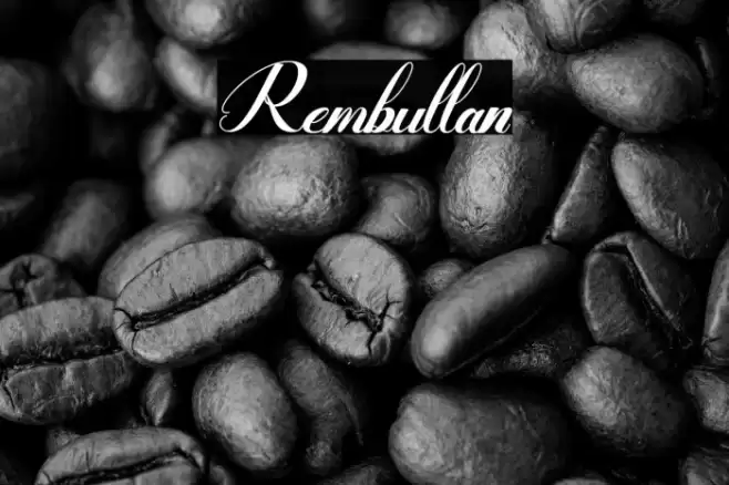 Rembullan Font examples