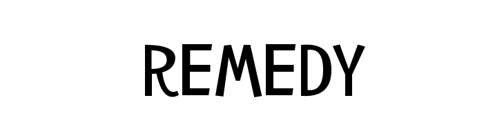 Remedy Font - FFonts.net