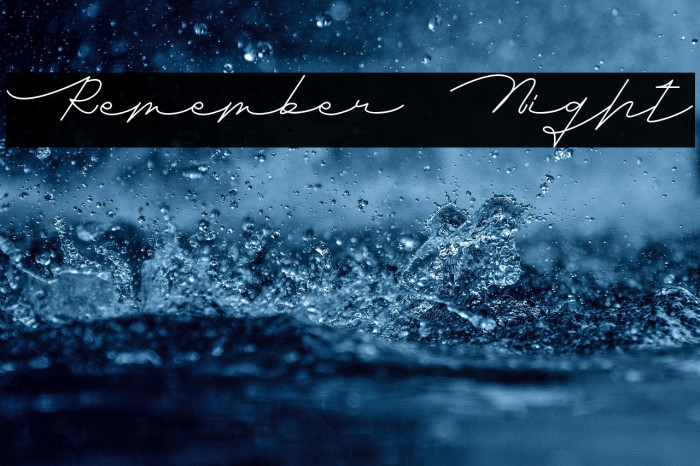 Remember Night Example 1