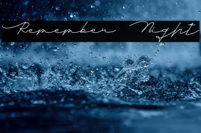 Remember Night Example 1