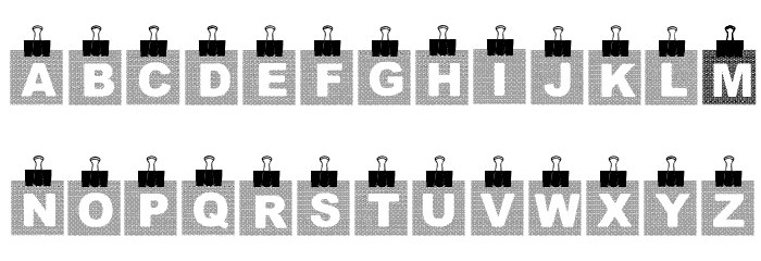 Remember Font LOWERCASE