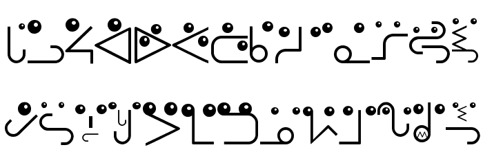 RememberBauhausFaces Font LOWERCASE