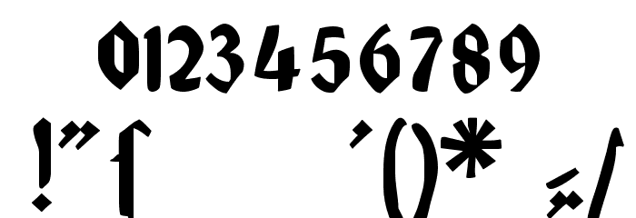 RememberReinerFS Font OTHER CHARS