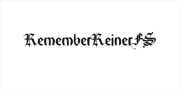 RememberReinerFS Logo
