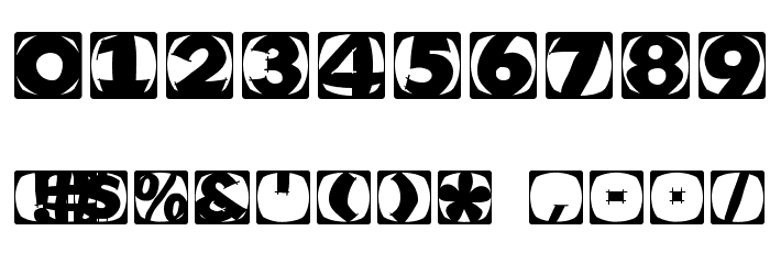 RememberScribbledInvers Font OTHER CHARS