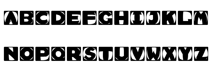 RememberScribbledInvers Font LOWERCASE