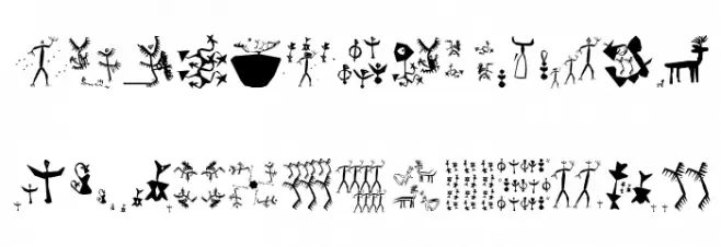 RememberStoneage Font UPPERCASE