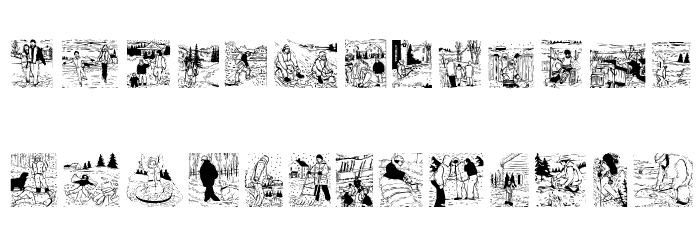 RememberWinter Font LOWERCASE