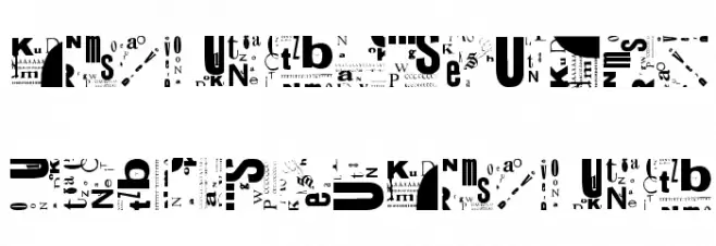RememberZwartDeStjl Шрифта ВЕРХНИЙ