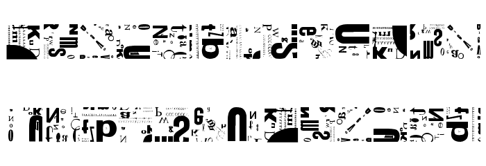 RememberZwartDeStjl Font LOWERCASE