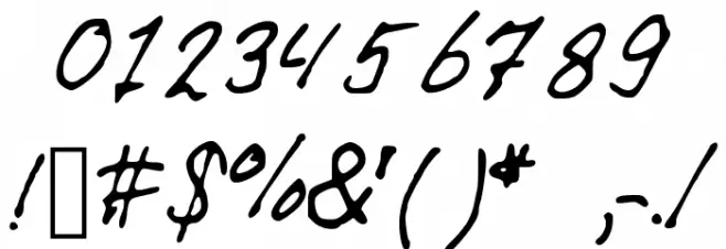 Remi Font OTHER CHARS