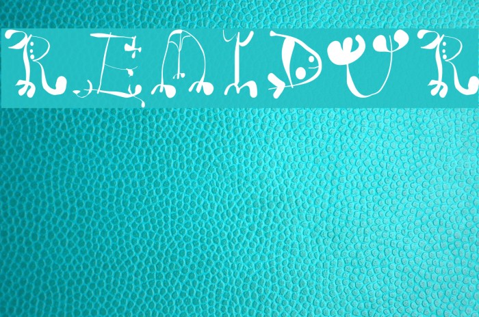 RemiDur Шрифта examples
