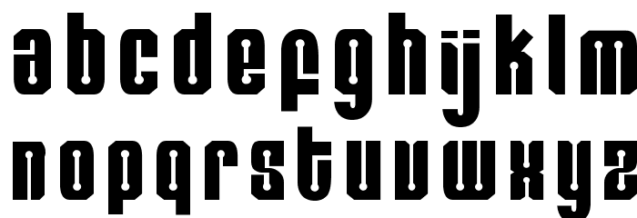 RemiHead Font LOWERCASE