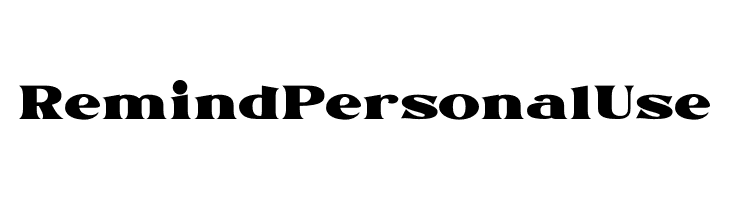 Remind Personal Use  Fuentes Gratis Descargar
