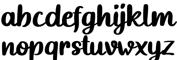 Reminder Regular Font LOWERCASE