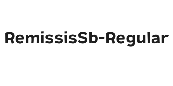 RemissisSb-Regular Logo