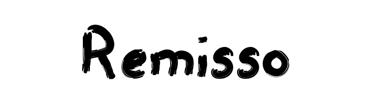 Remisso  フリーフォントのダウンロード