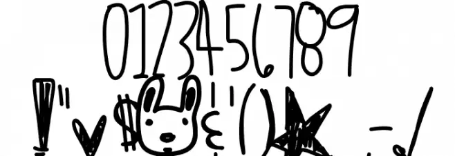 RemixThisDopeshit Font OTHER CHARS